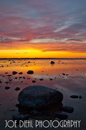 Sunset on Old Mission Peninsula Point Traverse City, MI