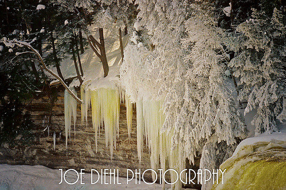 Tahquamenon Falls in Winter