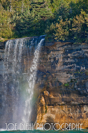 Spray Falls Pictured Rocks National Lakeshore
