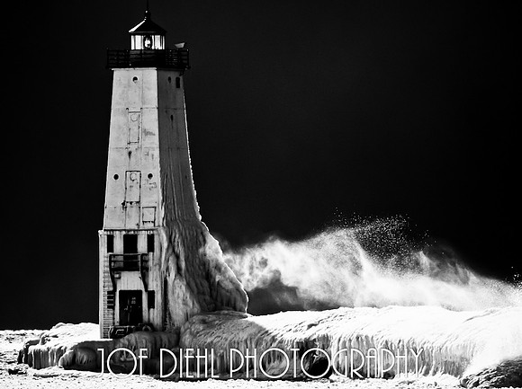 Frankfort North Breakwater Lighthouse
