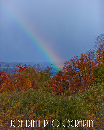 Rainbow over East Bay Acme, MI