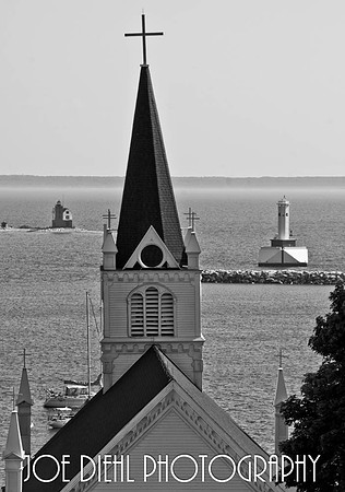 The Lights from St. Ann's Church Mackinac Island, MI