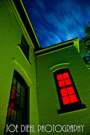 Grand Traverse Lighthouse at 2 AM, Northport, Michigan